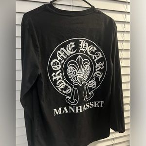 Long sleeve chrome hearts shirt